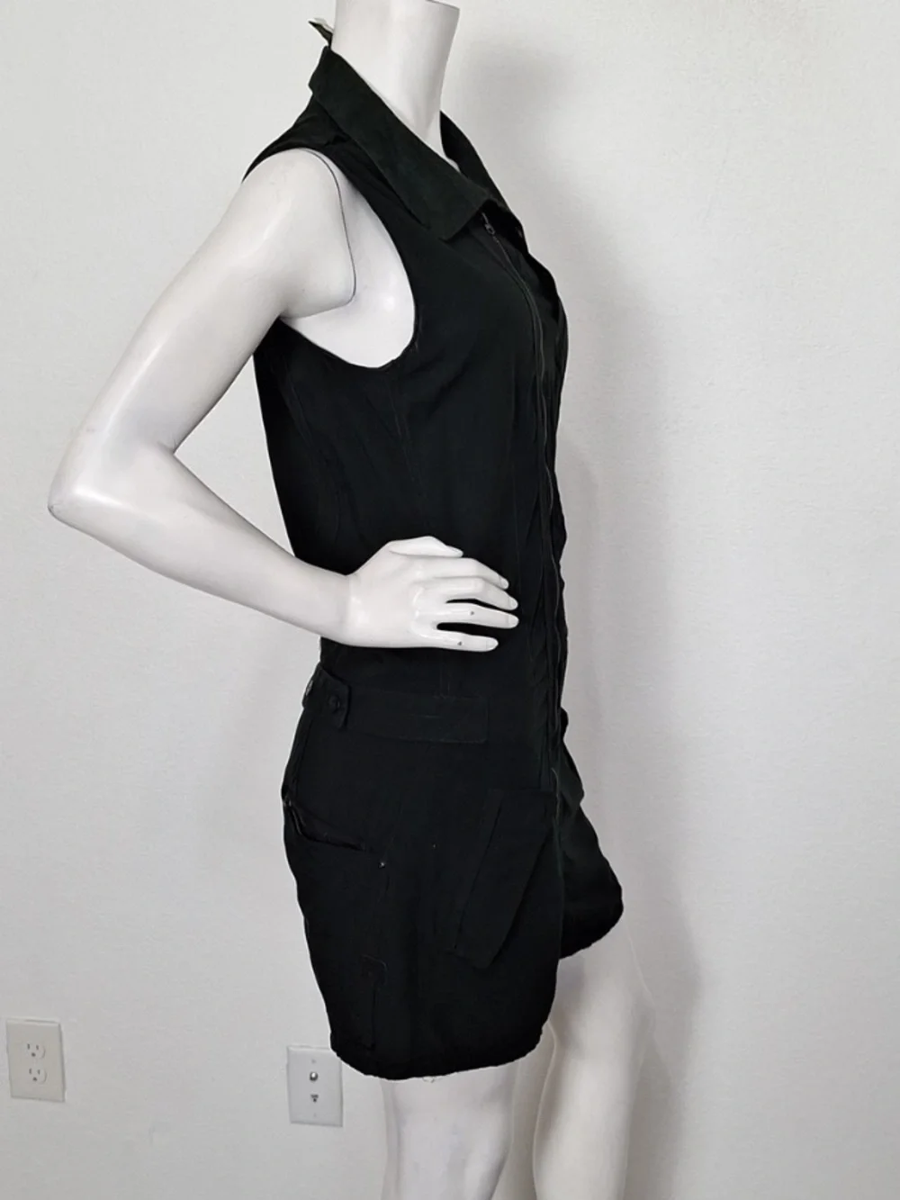 G-Star Raw Cargo Dark Green Avi Grunge Utility Techwear Gorpcore Romper Size S